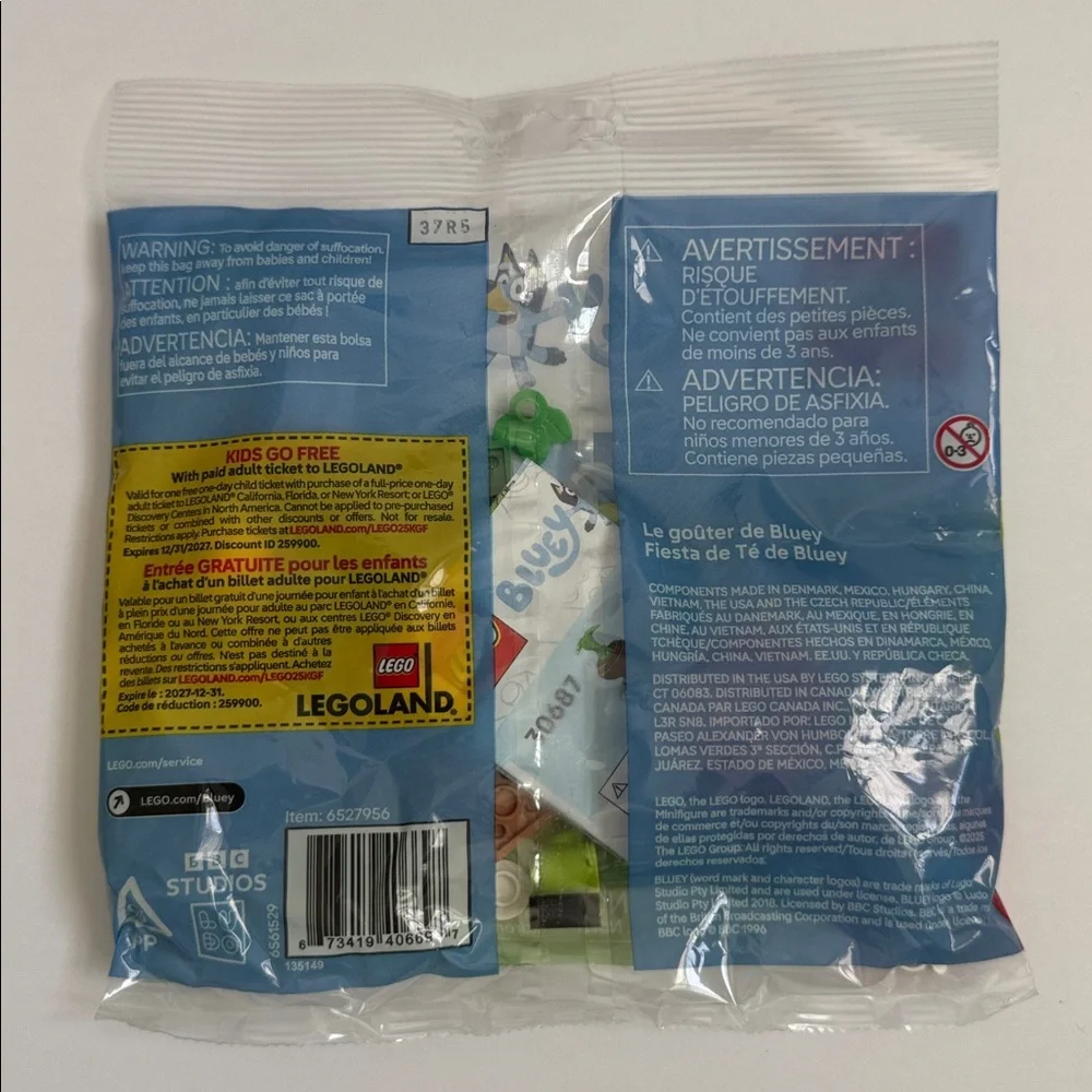 LEGO Bluey Tea Party Set - Picture 2 of 2